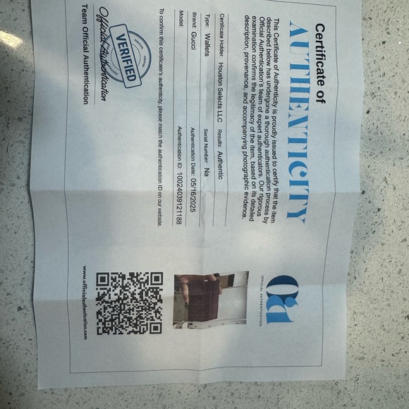 Gucci GG Embossed Leather Card Holder –Pink – w/ Box & COA – Authentic - Picture 3 of 7